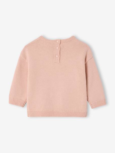 Christmas Gingerbread Jumper for Girls rosy - vertbaudet enfant 