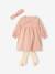 Baby girl dress, band for head accessories for hair, tights and Christmas gift box set rosy - vertbaudet enfant 