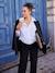 Wide-leg ENVIE DE FRAISE maternity trousers with a tailored feel black - vertbaudet enfant 
