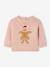 Christmas Gingerbread Jumper for Girls rosy - vertbaudet enfant 