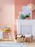 Wicket Basket with Lurex Thread, Marguerite White - vertbaudet enfant 