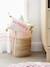 Wicker Basket Light Pink - vertbaudet enfant 