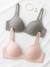 Pack of 2 Bras, Maternity & Nursing Special, ENVIE DE FRAISE marl grey - vertbaudet enfant 