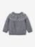 Baby Christmas jacquard jumper from the family capsule collection marl grey - vertbaudet enfant 
