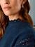 Two-tone maternity jumper navy blue - vertbaudet enfant 