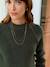 Sweater Dress, Maternity & Nursing Special GREY DARK SOLID+khaki - vertbaudet enfant 