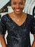 Sequinned Dress for Maternity black+gold - vertbaudet enfant 