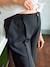 Pantalon de grossesse avant après coupe large noir - vertbaudet enfant 