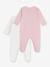 Pack of 2 Printed Cotton Pyjamas for Babies, PETIT BATEAU rose - vertbaudet enfant 