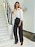 Pantalon sequins de grossesse noir - vertbaudet enfant 