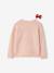 Christmas Gift Box with Jacquard Knit Reindeer Jumper + 2 Scrunchies for Girls ecru+pale pink - vertbaudet enfant 