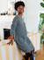 Cable Knit Jumper Dress with Wool for Maternity marl grey - vertbaudet enfant 