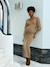 Marl Knit Maxi Dress for Maternity chocolate - vertbaudet enfant 