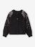 Sequin Christmas Cardigan for Girls anthracite - vertbaudet enfant 