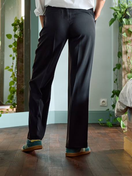 Wide-Leg Trousers, Before and After black - vertbaudet enfant 