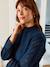 Two-tone maternity jumper navy blue - vertbaudet enfant 