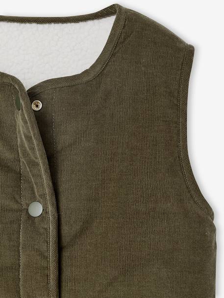 Child's reversible cardigan from the family capsule ecru - vertbaudet enfant 