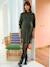 Sweater Dress, Maternity & Nursing Special GREY DARK SOLID+khaki - vertbaudet enfant 