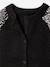 Sequin Christmas Cardigan for Girls anthracite - vertbaudet enfant 