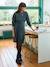 Knitted Short Dress with Wool for Maternity anthracite - vertbaudet enfant 