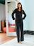 Reversible sequin nursing blouse, front/back black - vertbaudet enfant 