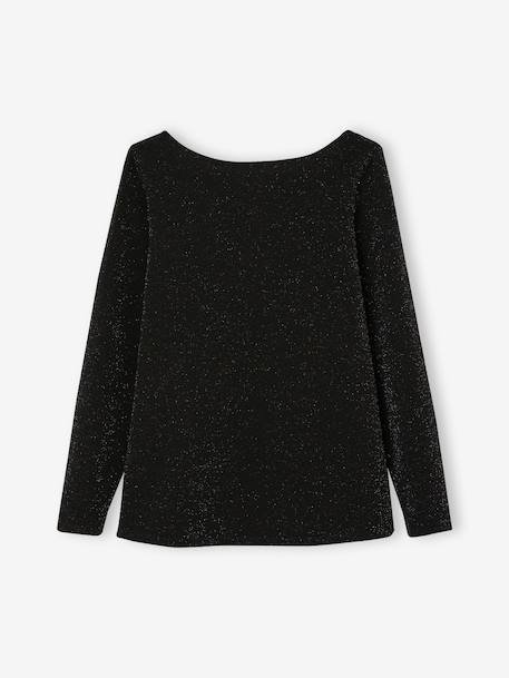 ENVIE DE FRAISE iridescent nursing t-shirt black - vertbaudet enfant 