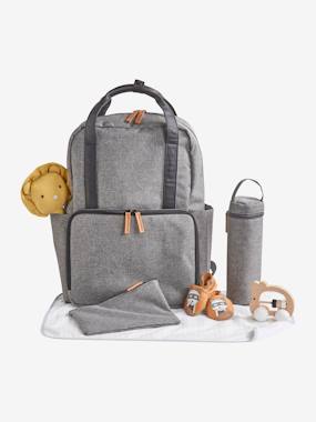 Nursery-Changing Bags-Backpack-Nappy-Changing Backpack, Vertbaudet