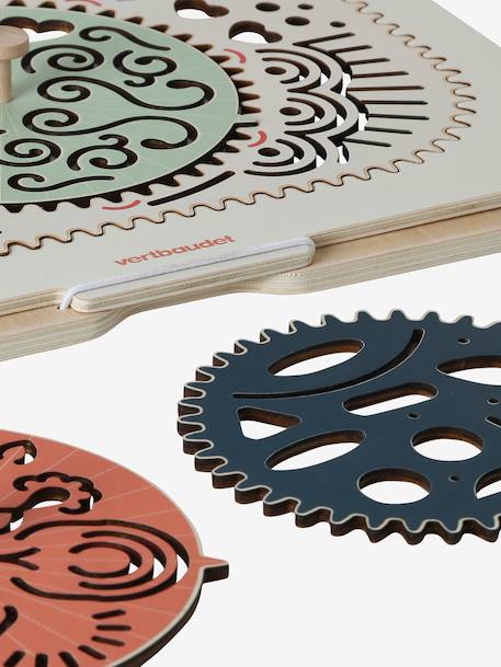 Coffret créatif spirales et mandalas en bois FSC® bois - vertbaudet enfant 