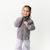 Teddy fleece jacket with zip for children MATCEDRIC MINI A TURE cinnamon+deep blue+ecru+green+soft lilac - vertbaudet enfant 