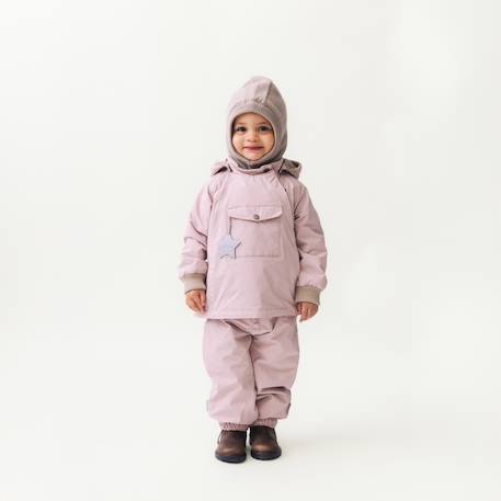 MATWAIO all-season jacket for children MINI A TURE deep blue+green+old rose - vertbaudet enfant 