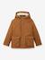 Parka chaude garçon caramel+marine - vertbaudet enfant 