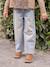 Wide Leg Jeans for Girls black denim+bleached denim+brut denim+denim grey+medium blue+stone - vertbaudet enfant 