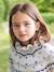 Pull jacquard détails brillants fille gris chiné+rose poudré - vertbaudet enfant 