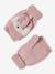 Christmas Set with Beanie + Snood + Gloves/Mittens rosy - vertbaudet enfant 