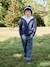 Corduroy Trousers, Easy to Slip On, for Boys navy blue+slate blue - vertbaudet enfant 