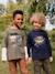 2-in-1-Effect T-Shirt for Boys khaki - vertbaudet enfant 
