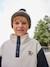 Long-Sleeved Fleece Sweatshirt for Boys blue+green - vertbaudet enfant 