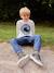 T-Shirt with Print on the Front for Boys anthracite+ecru - vertbaudet enfant 