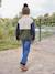 Long-Sleeved Fleece Sweatshirt for Boys blue+green - vertbaudet enfant 
