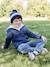 Hooded Sherpa-Lined Cardigan for Boys navy blue - vertbaudet enfant 