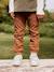 Pantalon style jogger doublé polaire garçon facile à enfiler encre+NOISETTE - vertbaudet enfant 