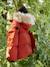 Fleece-Lined Lightweight Jacket, with Mittens or Gloves amber+fir green - vertbaudet enfant 