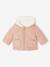 Reversible lightweight jacket for babies old rose - vertbaudet enfant 