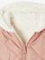 Reversible lightweight jacket for babies old rose - vertbaudet enfant 