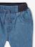 Lined Jeans with Elasticated Waistband, for Babies stone - vertbaudet enfant 