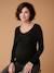 ENVIE DE FRAISE iridescent nursing t-shirt black - vertbaudet enfant 