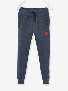 Vertbaudet Basics-Garçon-Pantalon de sport garçon en molleton Oeko-Tex®