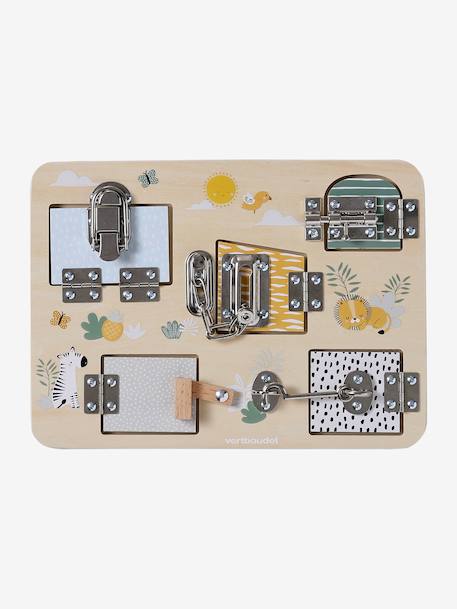 FSC® wooden 2-in-1 latch board wood - vertbaudet enfant 