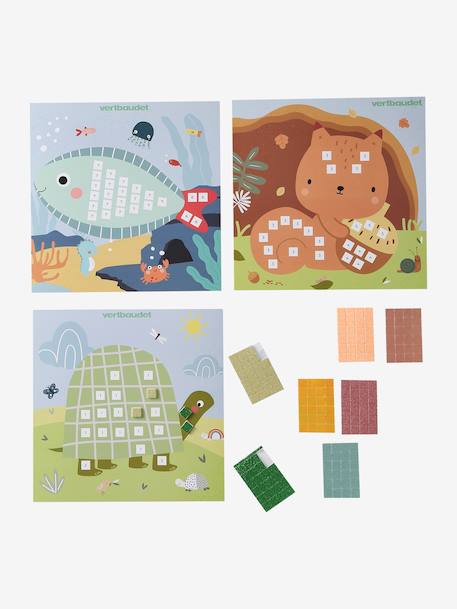 Set of Glitter Stickers multicoloured - vertbaudet enfant 