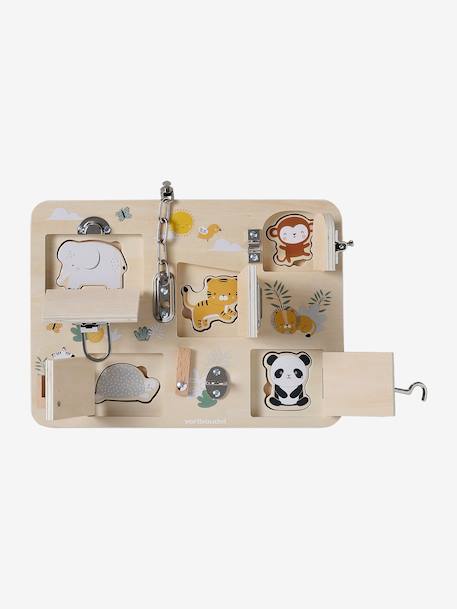 Planche des verrous 2 en 1 en bois FSC® bois - vertbaudet enfant 